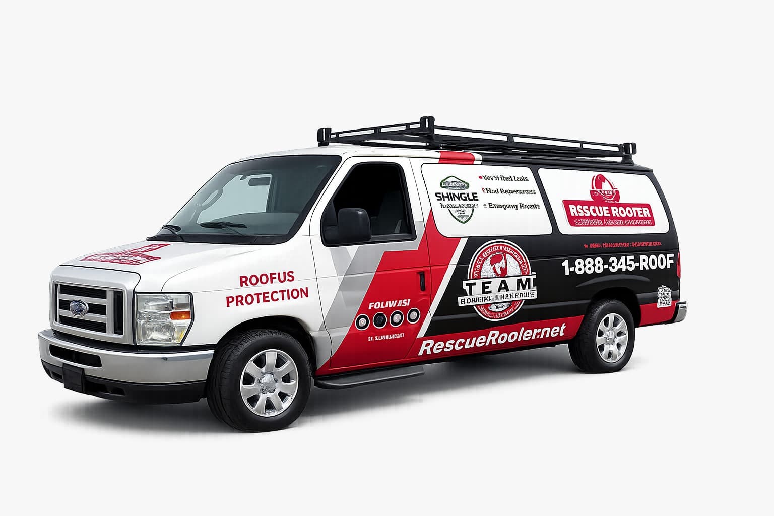Rescue Roofer Warehouse on Wheels